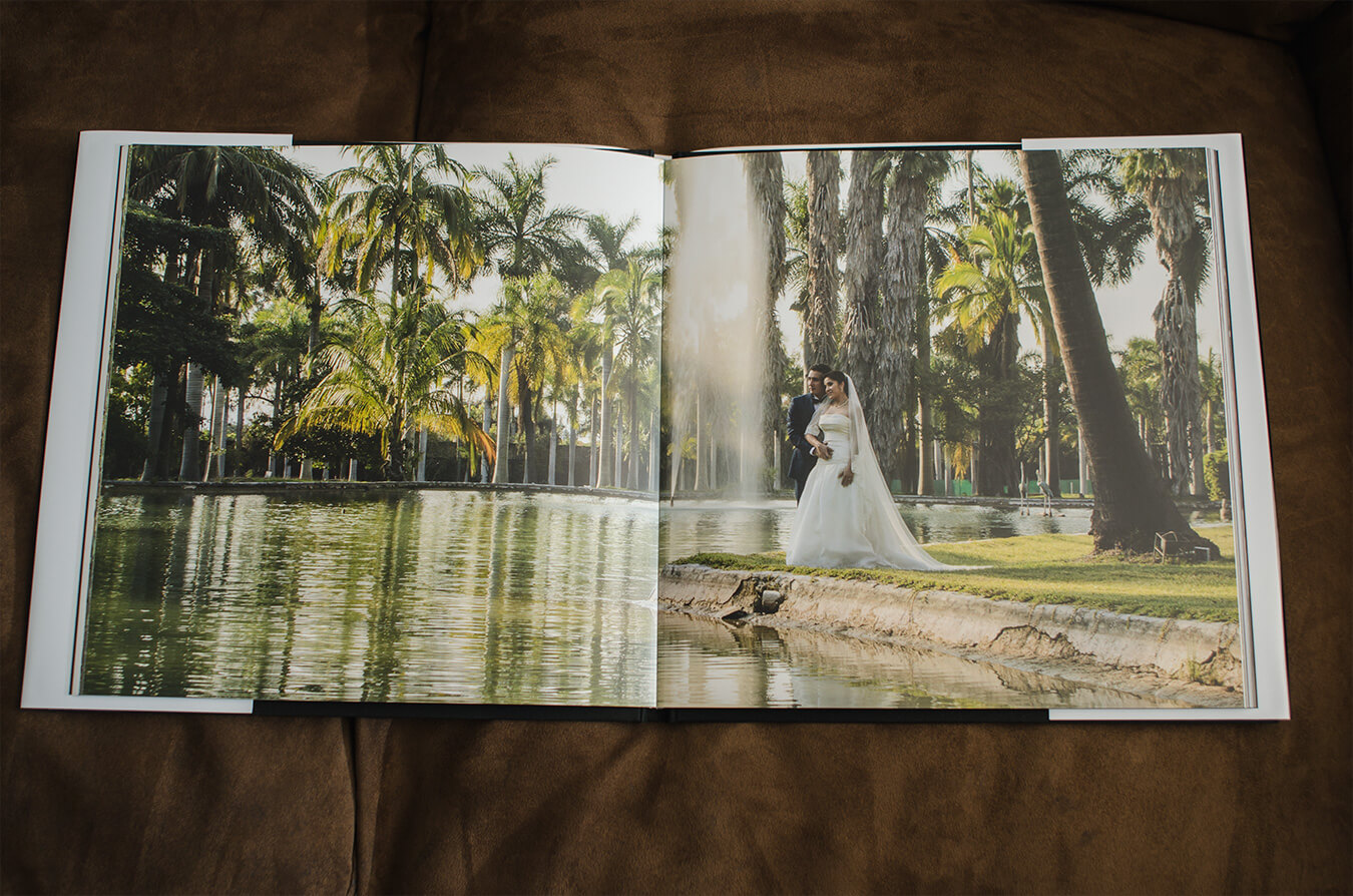 fotos panoramicas en foto libro de bodas
